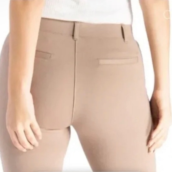 Betabrand Dress Yoga Pant Bootflare Kahki size M Medium New in Bag - Picture 8 of 8